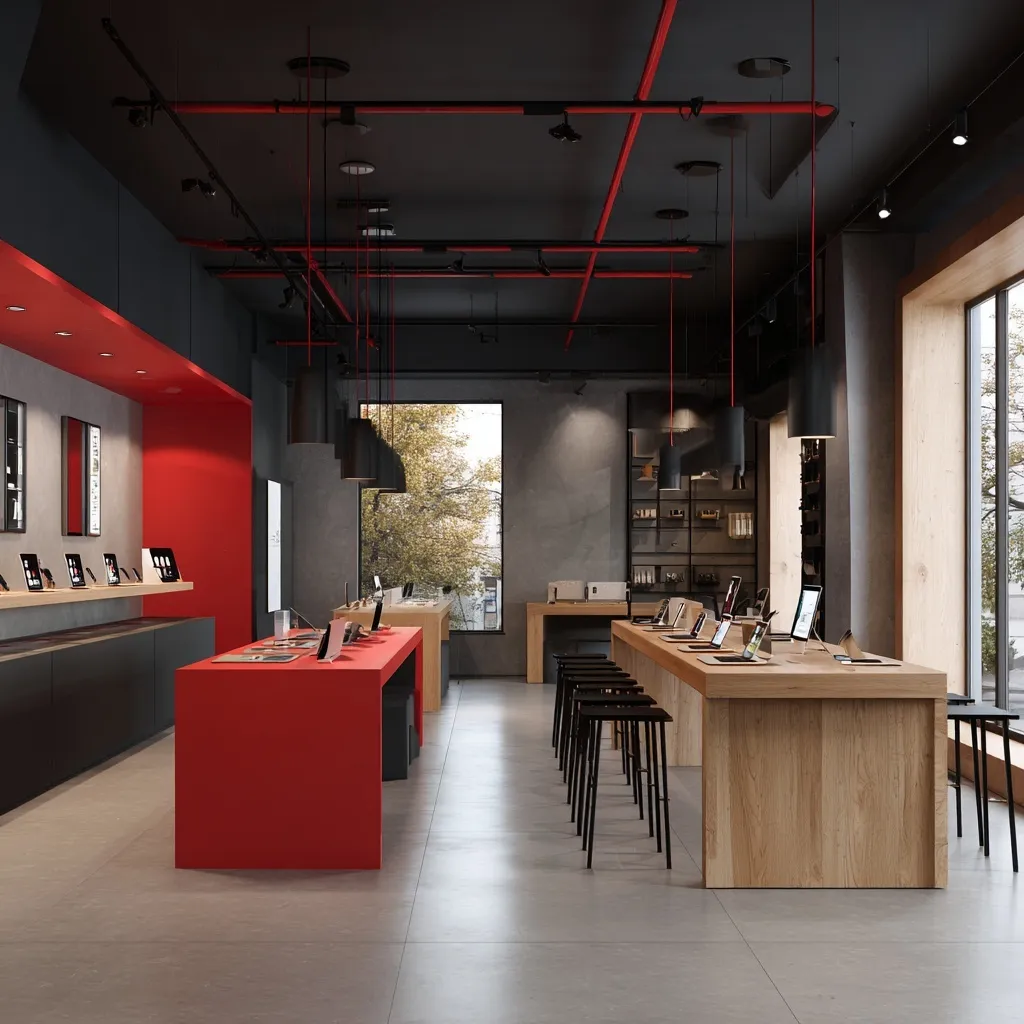 Mobile Shop Interior Design 38